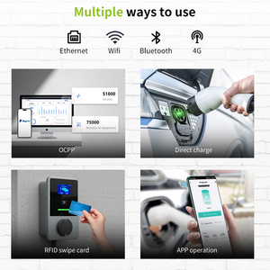 7kw 32A AC EV chargeur boîtier métallique <span class=keywords><strong>prise</strong></span> EV station de charge pour véhicule électrique wallbox avec DLB type 1 2 ODM OEM - Product Image 5