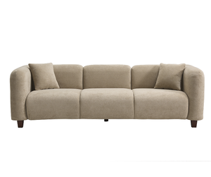 Ensemble de canapés modulaires carrés modernes en velours capitonné, convertibles, pour appartement et hôtel - Product Image 2