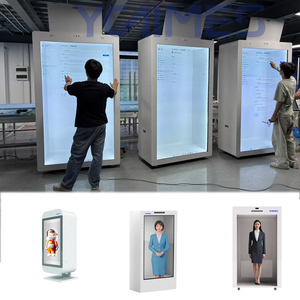 Kiosco interactivo alimentado por <span class=keywords><strong>Al</strong></span> Caja de exhibición transparente de 65 pulgadas Pantalla táctil LCD Multimodal 3D Tienda minorista Educación - Product Image 6