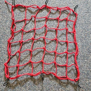 Red elástica para carga de motocicleta, red elástica resistente con 6 ganchos de plástico ajustables - Product Image 5