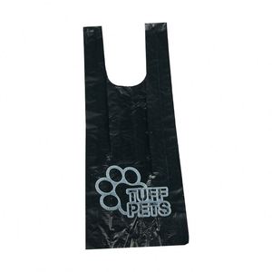Sacs à déjections canines écologiques à base végétale entièrement biodégradables avec poignées à nouer parfumées - Product Image 1
