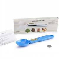 Balance à cuillère pratique Cuillère à mesurer rechargeable USB Balance de cuisine domestique Mini balance électronique 500g/0.1g