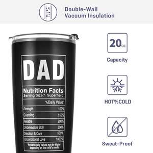 Wholesale Fathers Day Gifts Stainless Steel Tumblers Custom <b>Dad</b> Printed Coffee <b>Mug</b> Insulated Cups Gift for <b>Dad</b> - Product Image 3