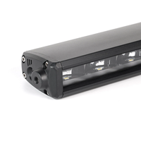 Nouvelle barre lumineuse LED haute intensité sans cadre de 9 pouces 40W, boîtier en aluminium 6063, certifiée IP68, double couleur, pour bateau, voiture, tracteur