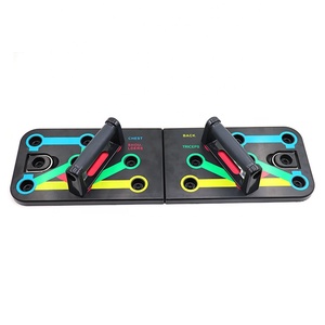 Upper Body Training Portable Detachable <strong>Push</strong> <strong>up</strong> <strong>Board</strong> with Resistance Bands - Product Image 3