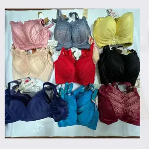 1 Dollar Model XX003 Size 34-38B Ready Stock Thick Foam Women Brasier Push Up Full Cup Girls Bras With Many Colors