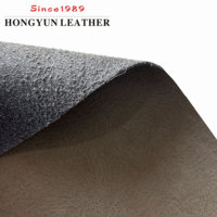 Vente flash - Cuir synthétique microfibre PU résistant à l'abrasion, effet grain vintage Crazy Horse, respectueux de l'environnement, pour chaussures et sacs HY11KT