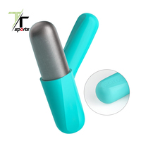 Haltères en silicone colorés TTSPORTS pour la musculation à domicile, le yoga et le Pilates – Ensembles d'haltères de musculation
