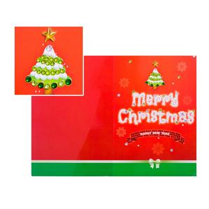 Tarjeta de Navidad 5D DIY para pintar con papel, regalo, bordado, <span class=keywords><strong>postal</strong></span> de felicitación con barnizado UV 19x26CM - Product Image 5