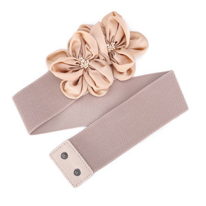 <span class=keywords><strong>Cintura</strong></span> larga da <span class=keywords><strong>donna</strong></span> <span class=keywords><strong>cintura</strong></span> in vita larga elastica grande fiore Cinch cinture elastiche da <span class=keywords><strong>donna</strong></span> - Product Image 4