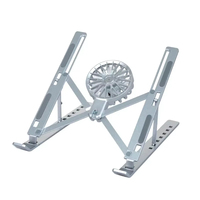 Prix de gros d'usine 2-en-1 Supports de tablette réglables pour ordinateur de bureau Supports d'ordinateur portable en métal à hauteur réglable