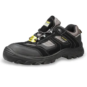 안전 조깅 Gobi 캐주얼 정전기 방지 메쉬 상단 안티 스매시 스틸 발가락 미끄럼 방지 건설 산업 남성 안전 신발