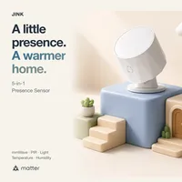 Festival des Achats de Septembre JINK Capteur de Présence PIR à Ondes Millimétriques 5-en-1 pour Apple Home