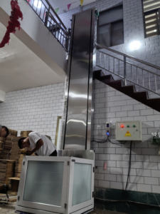 Lift Rumah Baru 3m 1000kg, Lift Luar Ruangan, Lift Listrik, Lift Gudang, Lift Pengangkut Barang, Lift Hidrolik, Lift Kargo - Product Image 2