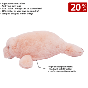 Hot Peluches De Animales Plüsch Hippo Kinder Baby Kissen Dekorative Bulk Weiche Gefüllte Meeres tier Benutzer definierte Pelu Oyuncak 3 Tage Probe - Product Image 2