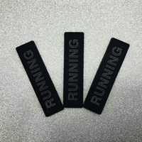 Écussons PVC personnalisés en relief 3D avec logo de marque, avec fermeture auto-agrippante, badges décoratifs personnalisés pour vêtements et sacs à dos
