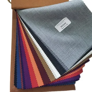 Derniers costumes italiens tissu super 150's laine cachemire solide tissu à carreaux livre