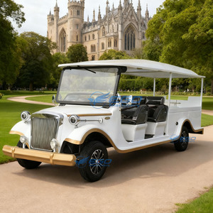 Nouvelle conception de voiture funéraire vintage personnalisée, voiture funéraire de luxe avec charrette funéraire classique personnalisée - Product Image 1