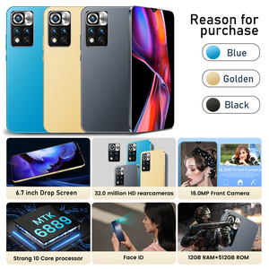 Vendita calda Smartphone 6.7 pollici 16gb 512gb nota originale 10 20 note11 pro x7 <span class=keywords><strong>xs</strong></span> plus cellulare sbloccato Android Smart Phone - Product Image 2