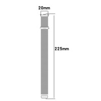 Bracelet magnétique milanais en acier métallique tendance pour Xiaomi Mi Band 8 9 Pro et Redmi Watch 4 5