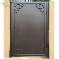 Petite porte de jardin en fer, design simple, porte simple en fer, entrée principale, porte de jardin en métal