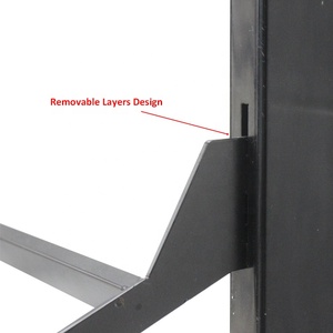 Tùy chỉnh có thể gập lại khoai tây chiên hiển thị đứng kim loại snack Rack hiển thị cho các cửa hàng - Product Image 6