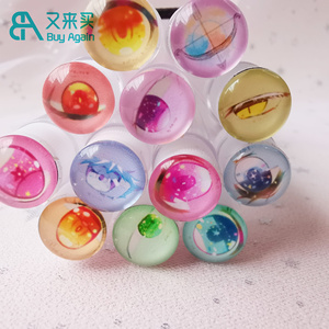 Venta al por mayor personalizado doce constelaciones coloridas cepillo de pestañas tubo máscara varita Lash Spoolies tubos pestañas cepillo tubo - Product Image 1