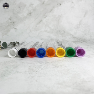 Tubo de ensayo de plástico con tapón de corcho, tubo de humo para embalaje - Product Image 6