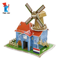 Mini kit de maison modèle à construire soi-même, jouets éducatifs, puzzles, cadeau pour enfants et adultes