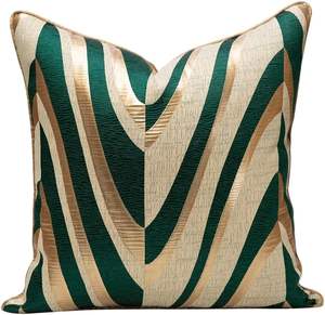 Custom <strong>Emerald</strong> <strong>Green</strong> <strong>Cushion</strong> <strong>Cover</strong> 45x45 Luxury Jacquard Throw Pillow Case Sofa Seat <strong>Cushion</strong> <strong>Cover</strong> Decorative Pillow Cases - Product Image 3