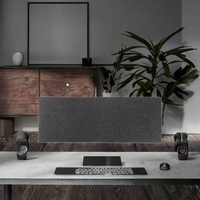 Grand tapis de bureau XXL pour ordinateur, clavier, souris, grand tapis de souris en feutre de laine, coussin pour ordinateur portable, tapis de bureau antidérapant, tapis de souris pour gamer