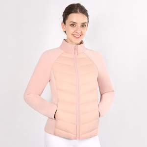 Veste d'équitation personnalisée pour femmes, rembourrage 90% duvet de canard blanc, vestes pour femmes, vêtements d'équitation - Product Image 3