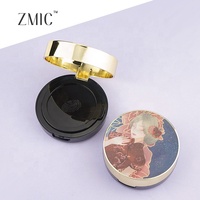 Étui vide pour fond de teint coussin, étui rond pour BB Cushion, emballage de luxe en plastique imprimé en 3D pour fond de teint coussin avec miroir