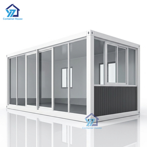 Maison préfabriquée à deux chambres en conteneur, panneaux sandwich respirants, maison de luxe en kit pour les jeunes, espace de vie - Product Image 1