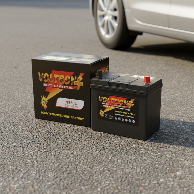 New NS60L MF 380CCA 12V 45AH High Quality Lead Acid Car Battery for Trucks/Motorcycles with 12-Month Warranty