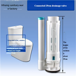 Raccord de réservoir d'eau de toilette Abs à fermeture automatique chasse d'eau en plastique pour réservoir de toilette réglable - Product Image 5