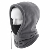 Nouvelle mode, balaclava d'hiver pour sports, polaire, peluche, couvre-visage thermique pour femmes adultes, vêtements pour temps froid, balaclava personnalisée, streetwear