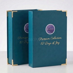 Caja de Regalo de Calendario de Adviento Ecológica Personalizada de 12 Días, Cierre Magnético, Empaque de Papel, Joyería, Belleza, Cuenta Regresiva para las Fiestas, Caja Rígida - Product Image 6