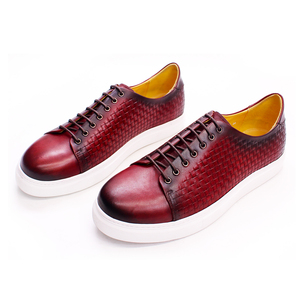 Zapatos <span class=keywords><strong>de</strong></span> gimnasio <span class=keywords><strong>de</strong></span> cuero hechos a mano <span class=keywords><strong>para</strong></span> <span class=keywords><strong>hombre</strong></span>, zapatillas <span class=keywords><strong>de</strong></span> deporte con cordones trenzados <span class=keywords><strong>de</strong></span> fondo plano blanco, informales, <span class=keywords><strong>para</strong></span> caminar, al por mayor, <span class=keywords><strong>2022</strong></span> - Product Image 5