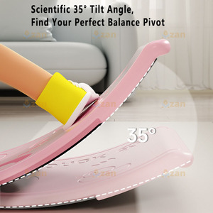 Planche d'équilibre pour enfants OEM ODM, mignonne en forme de canard, pour l'entraînement sensoriel, antidérapante, anti-pincement, jouet d'équilibre pour tout-petits - Product Image 3