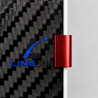 Raquette de pickleball en fibre de carbone brute Lingjun T700, noyau en nid d'abeille de 16 mm, norme USAPA, raquette professionnelle pour l'entraînement et le divertissement, logo personnalisé