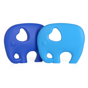 Anneau de dentition en silicone de qualité alimentaire pour bébé éléphant, jouet à mâcher souple pour nourrissons de 0 à 24 mois - Product Image 5