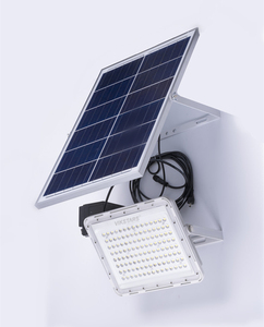 庭の中庭の建物の壁のために太陽エネルギーfocos focosは60W100W150ワットfocosIP66ソーラーフラッドライトを導きました - Product Image 2