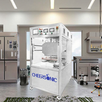 Machine à découper les gâteaux de type nougat Cheersonic Multi-Power Heavy-Duty à ultrasons, alimentée par moteur, avec garantie d'un an