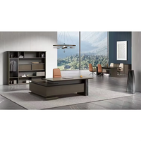 Prix compétitif Haut de gamme PDG Moderne Boss Mobilier de bureau Gestionnaire de table Bureaux de direction