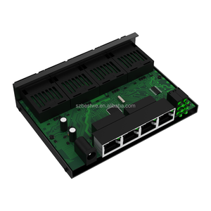 <b>Mini</b> Type 4E4F Ethernet Fiber Switch 4RJ45 4SC Optical Media Converter 4SC for <b>CCTV</b> <b>Camera</b> - Product Image 4