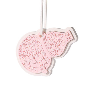 Adorno Colgante con Aroma a Calabaza, Tableta de Fragancia Sólida de Nicho Avanzado, Aroma Duradero para Dormitorio, Coche, Armario, Decoración del Hogar - Product Image 4