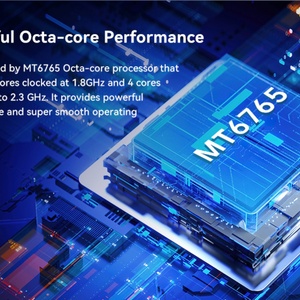 สมาร์ทโฟนใหม่ปี 2023 ระบบ Android 12 หน้าจอ 6.517 นิ้ว แรม 6GB ความจุ 128GB ชิปประมวลผล MT6765 Octa Core รองรับ 4G ซิมคู่ ระบบ OEM พร้อมเซ็นเซอร์ลายนิ้วมือ - Product Image 4