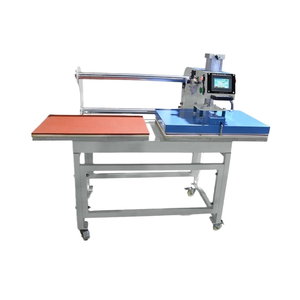 Yunqingtech Máquina de Prensa de Calor Neumática de Doble Estación para Estampado en Caliente y Sublimación de Textiles y Ropa con Deslizamiento Automático 60x80cm - Product Image 1