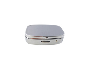 Boîte à pilules en métal de petite taille, unique, en acier inoxydable, vente en gros à prix réduit - Product Image 5
